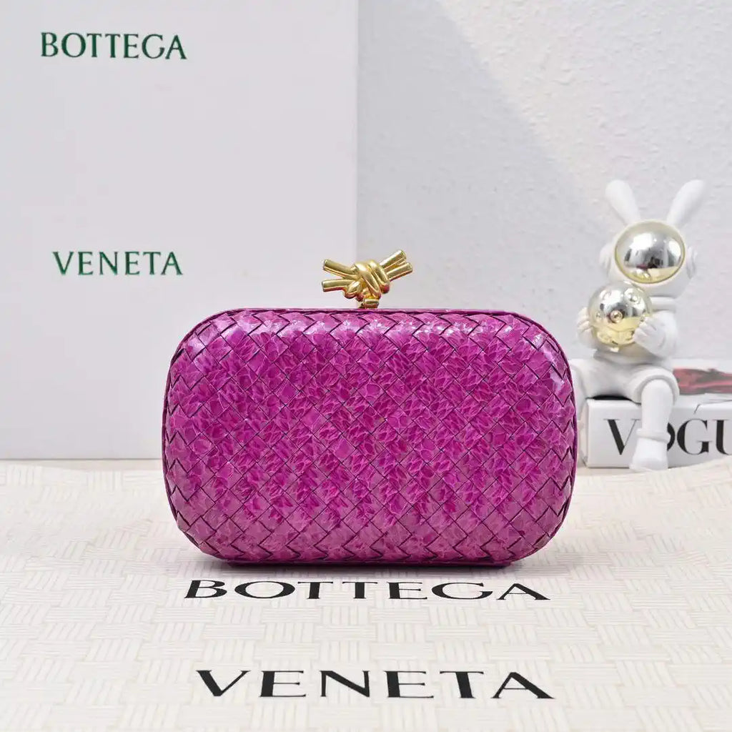 Bottega Veneta BV 717622V01D12929 Knot Snakeskin BV10137