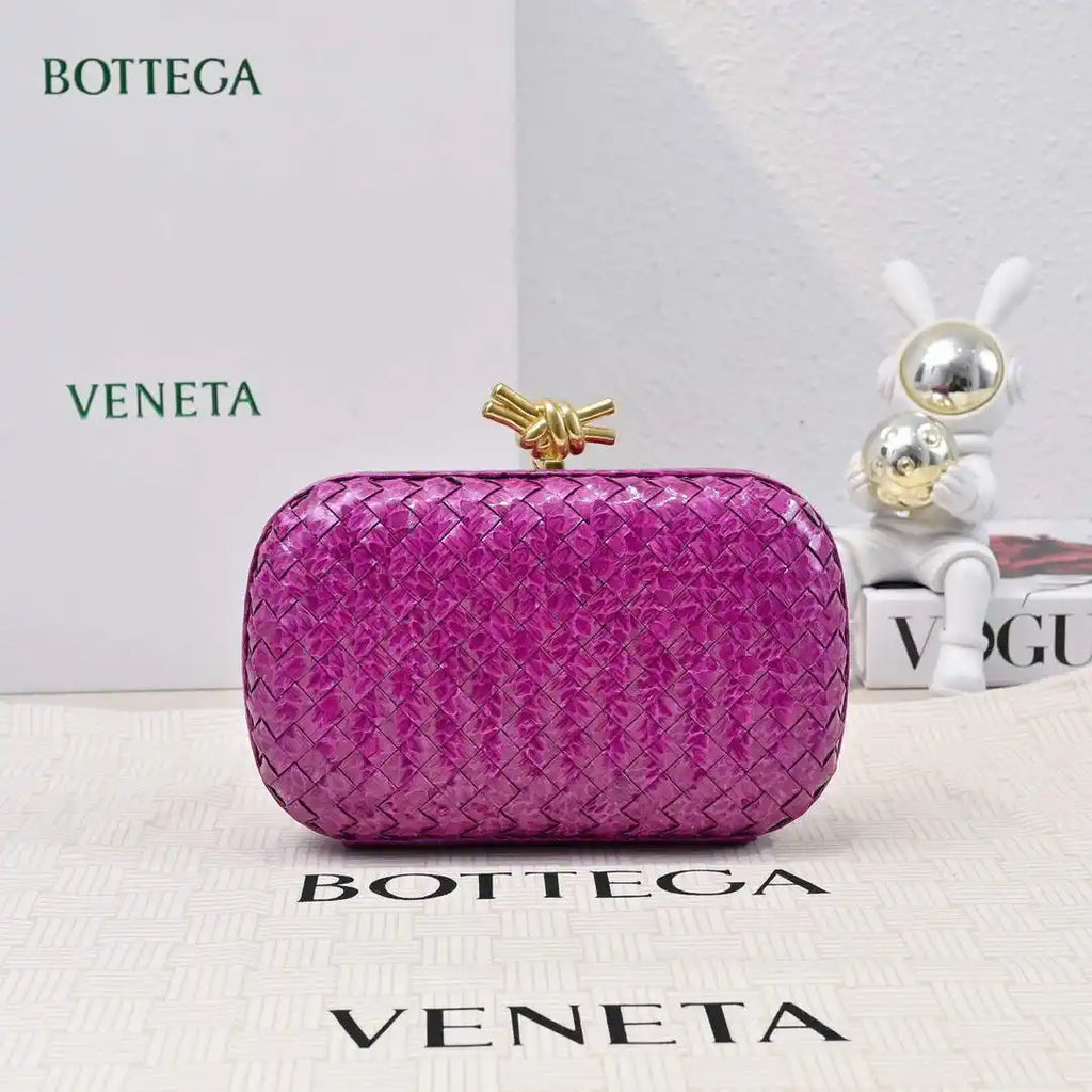 Bottega Veneta BV 717622V01D12929 Knot Snakeskin BV10137