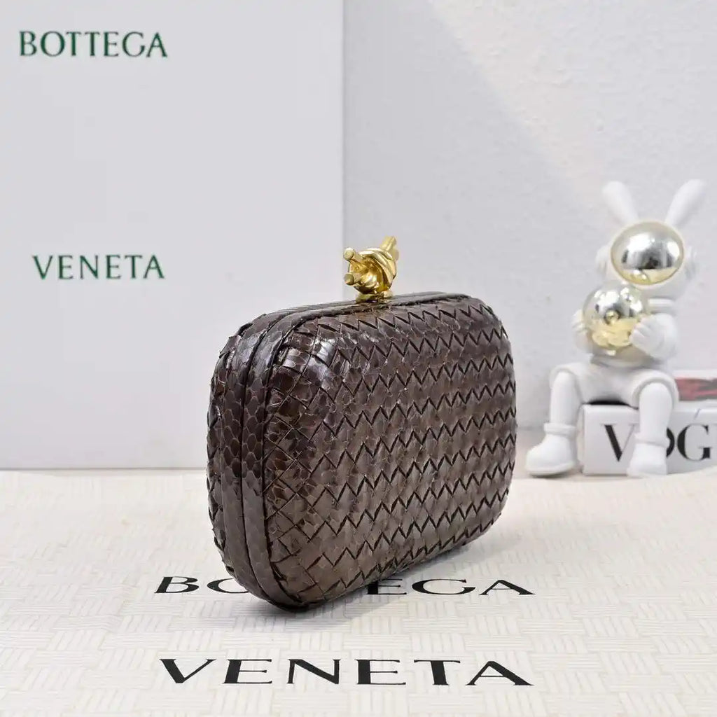 Bottega Veneta BV 717622V01D12929 Knot Snakeskin BV10135