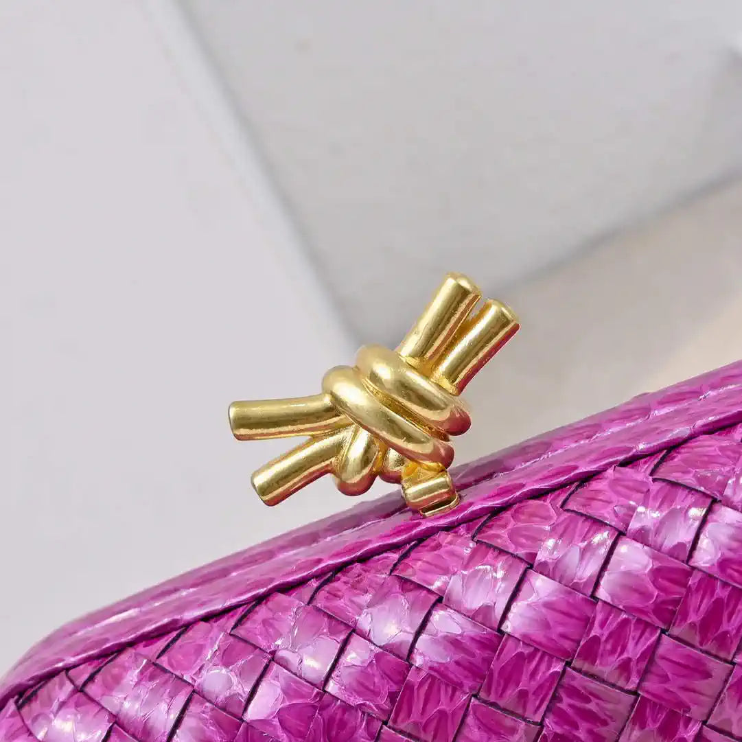 Bottega Veneta BV 717622V01D12929 Knot Snakeskin BV10137