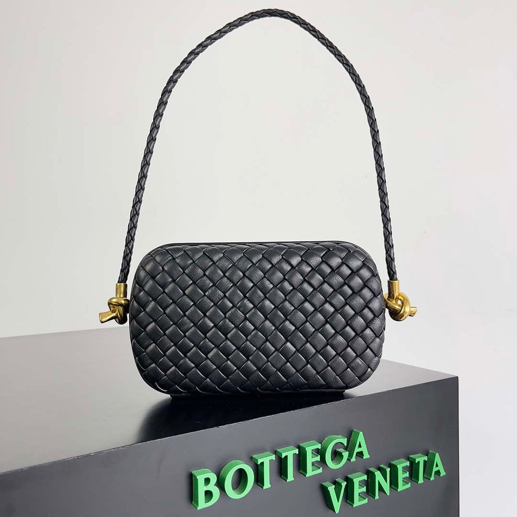 Bottega Veneta BV 717623 Knot Small Handbag With Strap BV10112
