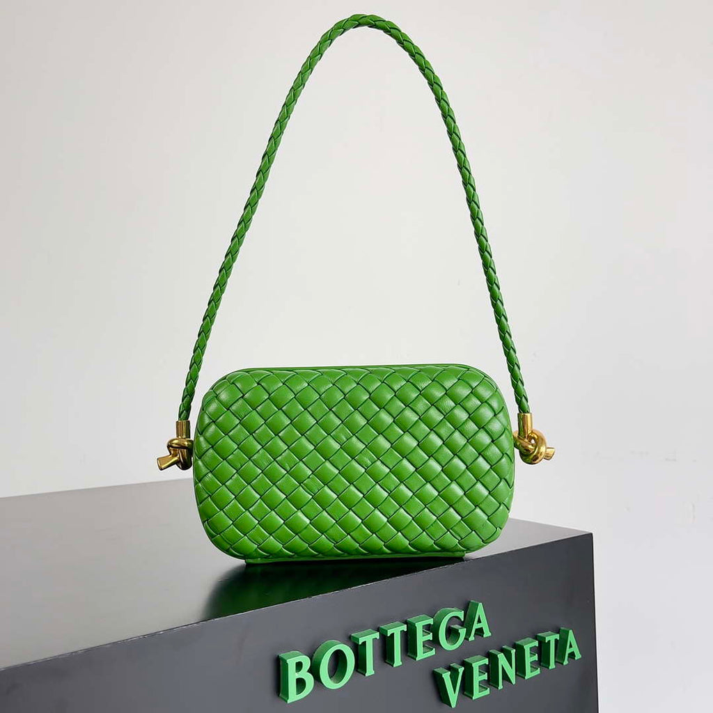 Bottega Veneta BV 717623 Knot Small Handbag With Strap BV10114