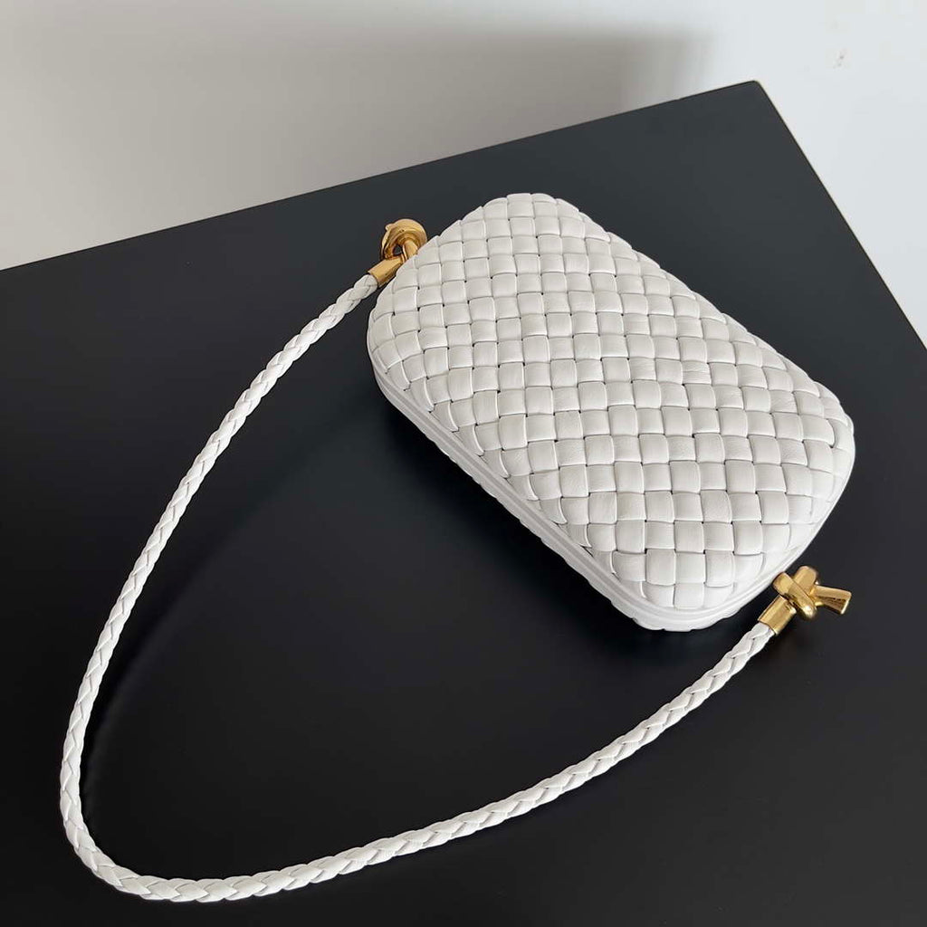 Bottega Veneta BV 717623 Knot Small Handbag With Strap BV10117