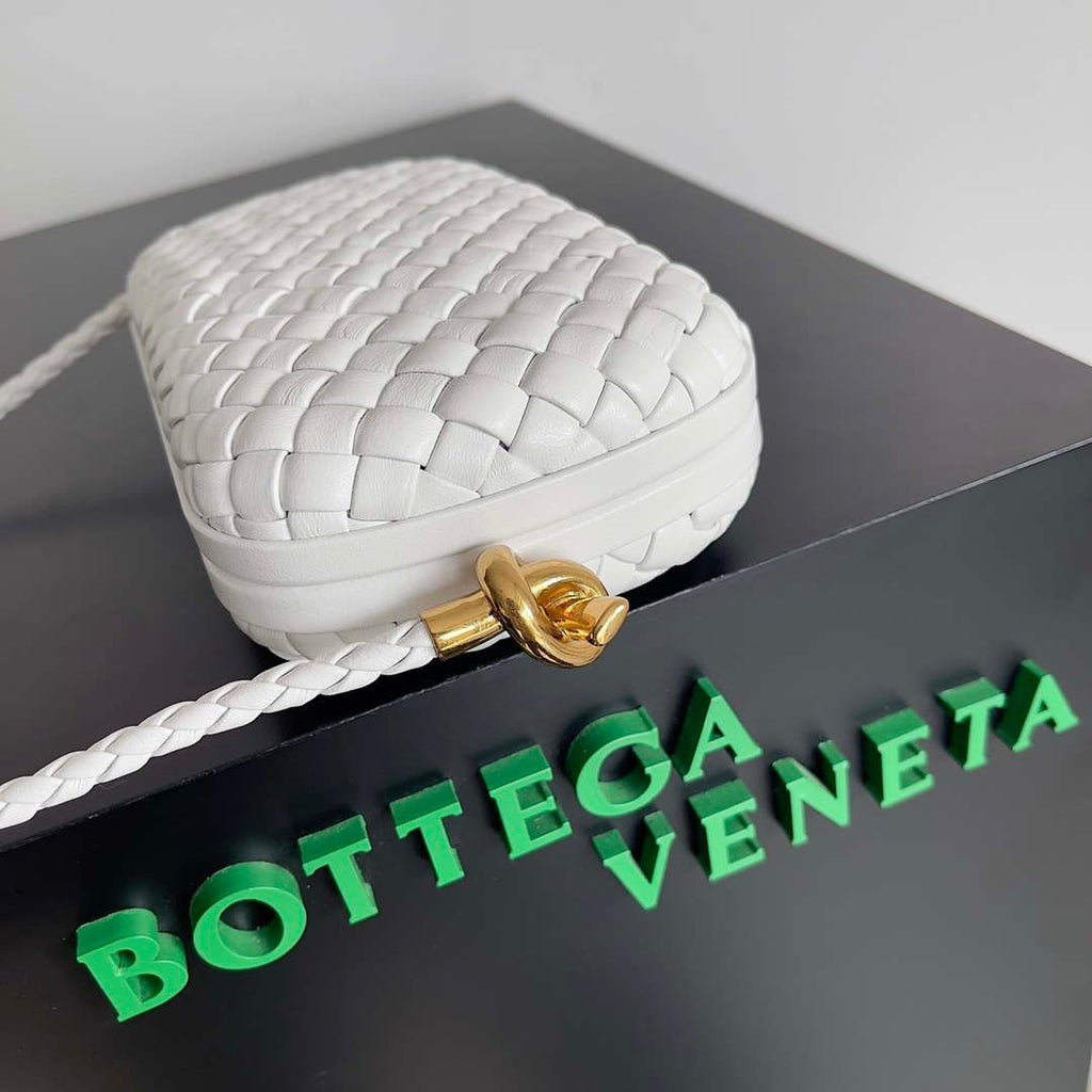 Bottega Veneta BV 717623 Knot Small Handbag With Strap BV10117