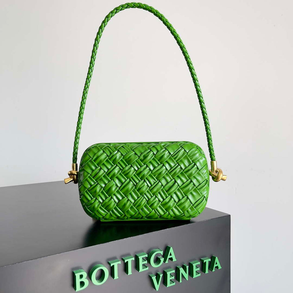 Bottega Veneta BV 717623 Knot Small Handbag With Strap BV10118