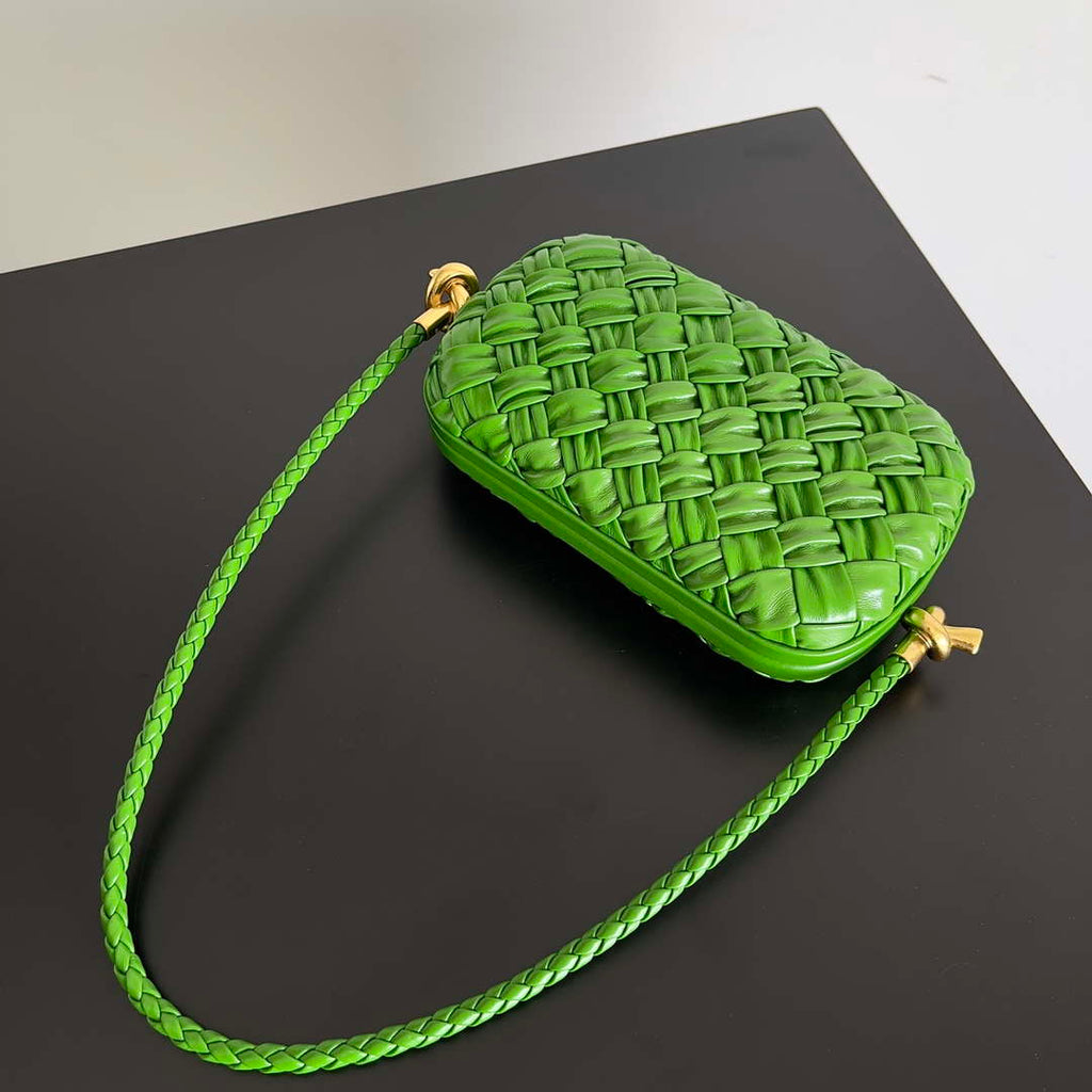Bottega Veneta BV 717623 Knot Small Handbag With Strap BV10118
