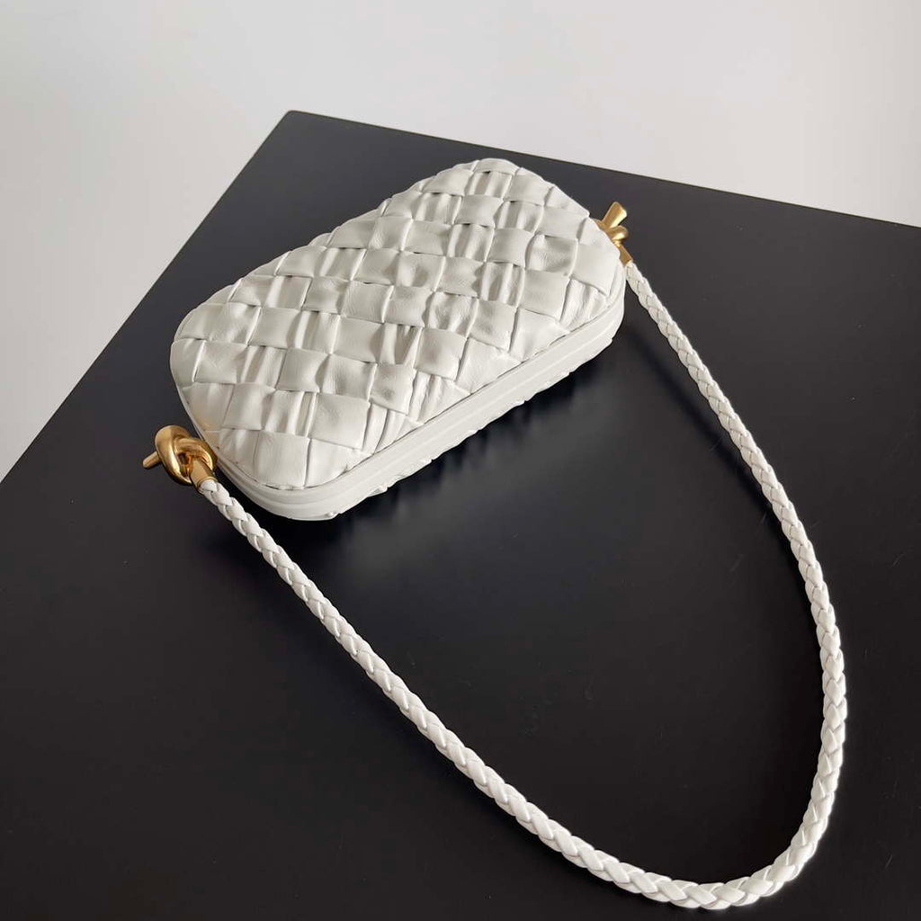 Bottega Veneta BV 717623 Knot Small Handbag With Strap BV10119