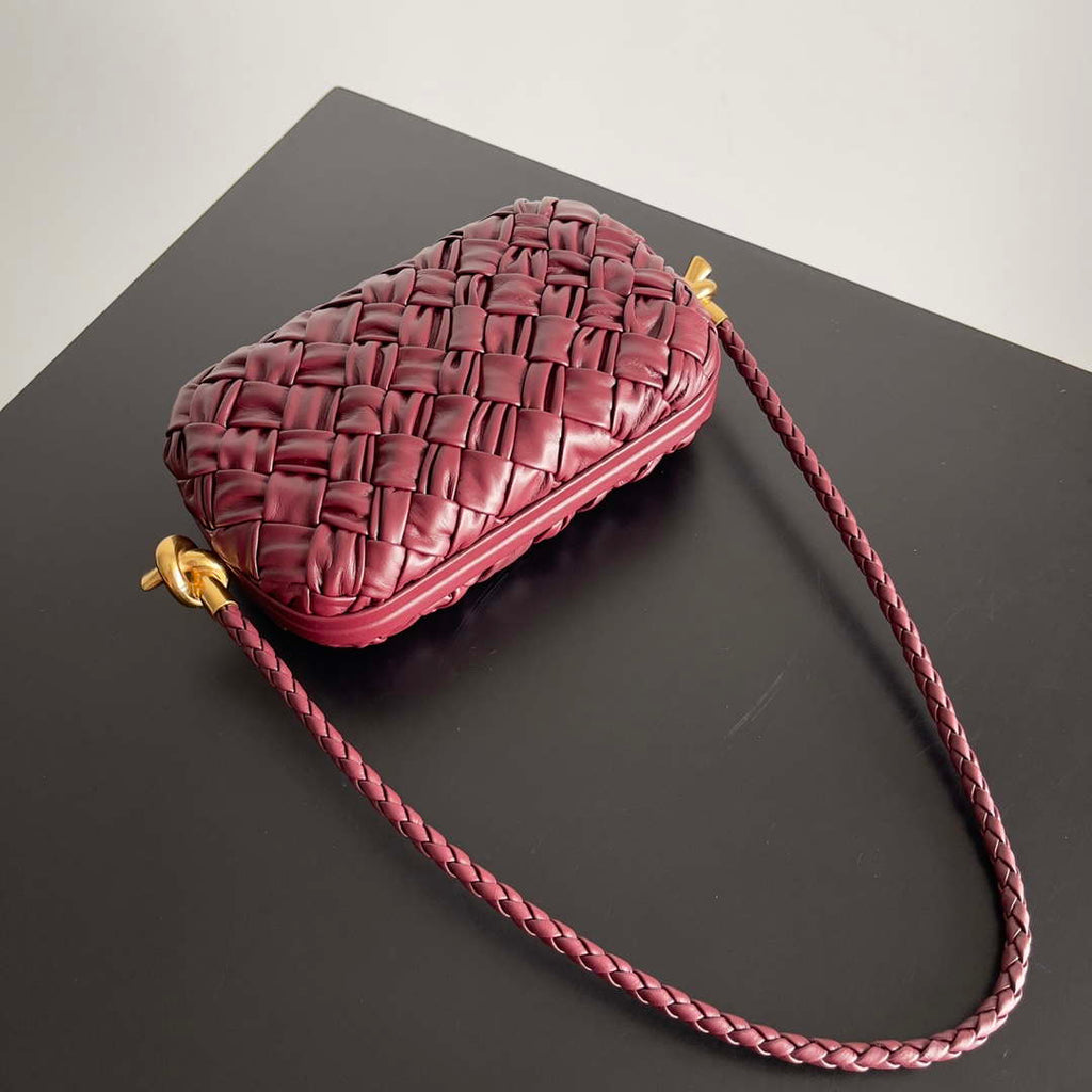 Bottega Veneta BV 717623 Knot Small Handbag With Strap BV10120