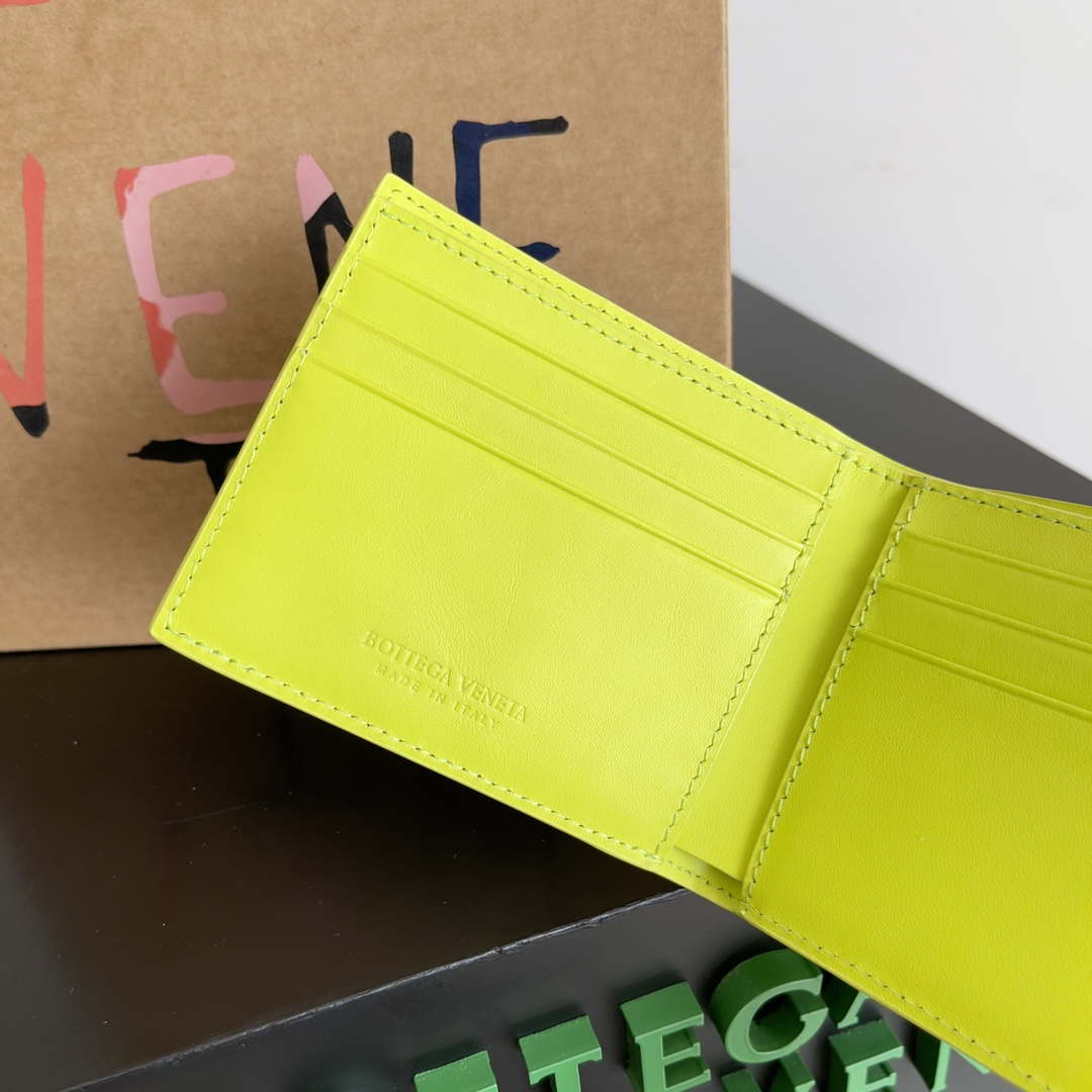 Bottega Veneta BV 740261 Bi-Fold Wallet With Coin Purse BV70075 - Default Title - View 7