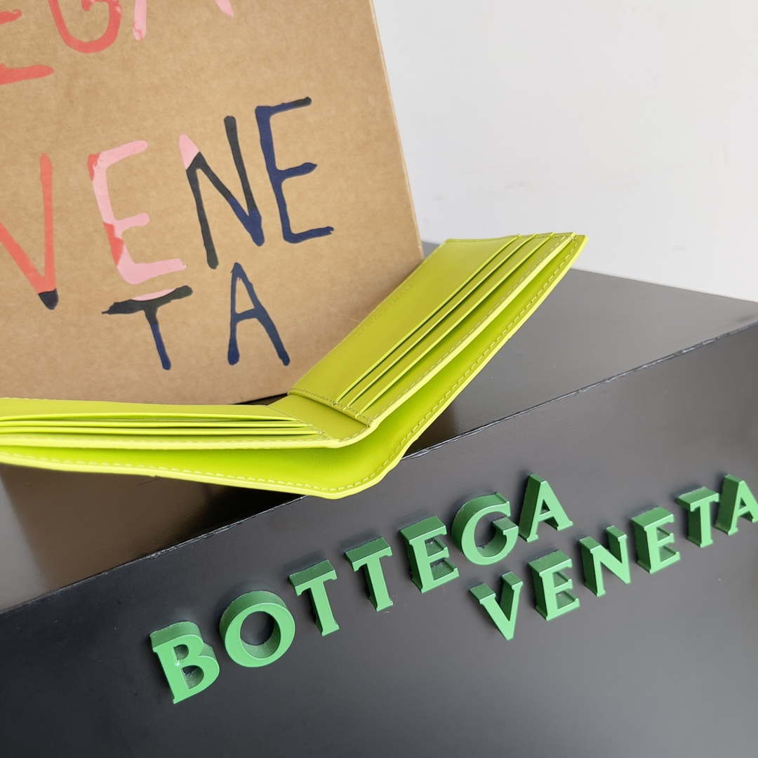 Bottega Veneta BV 740261 Bi-Fold Wallet With Coin Purse BV70075 - Default Title - View 9