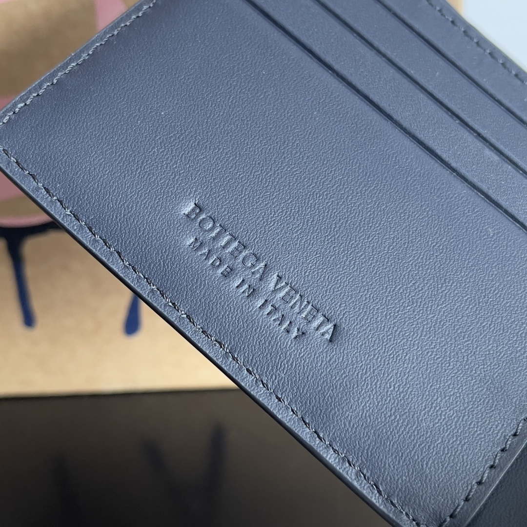 Bottega Veneta BV 740261 Bi-Fold Wallet With Coin Purse BV70076 - Default Title - View 6