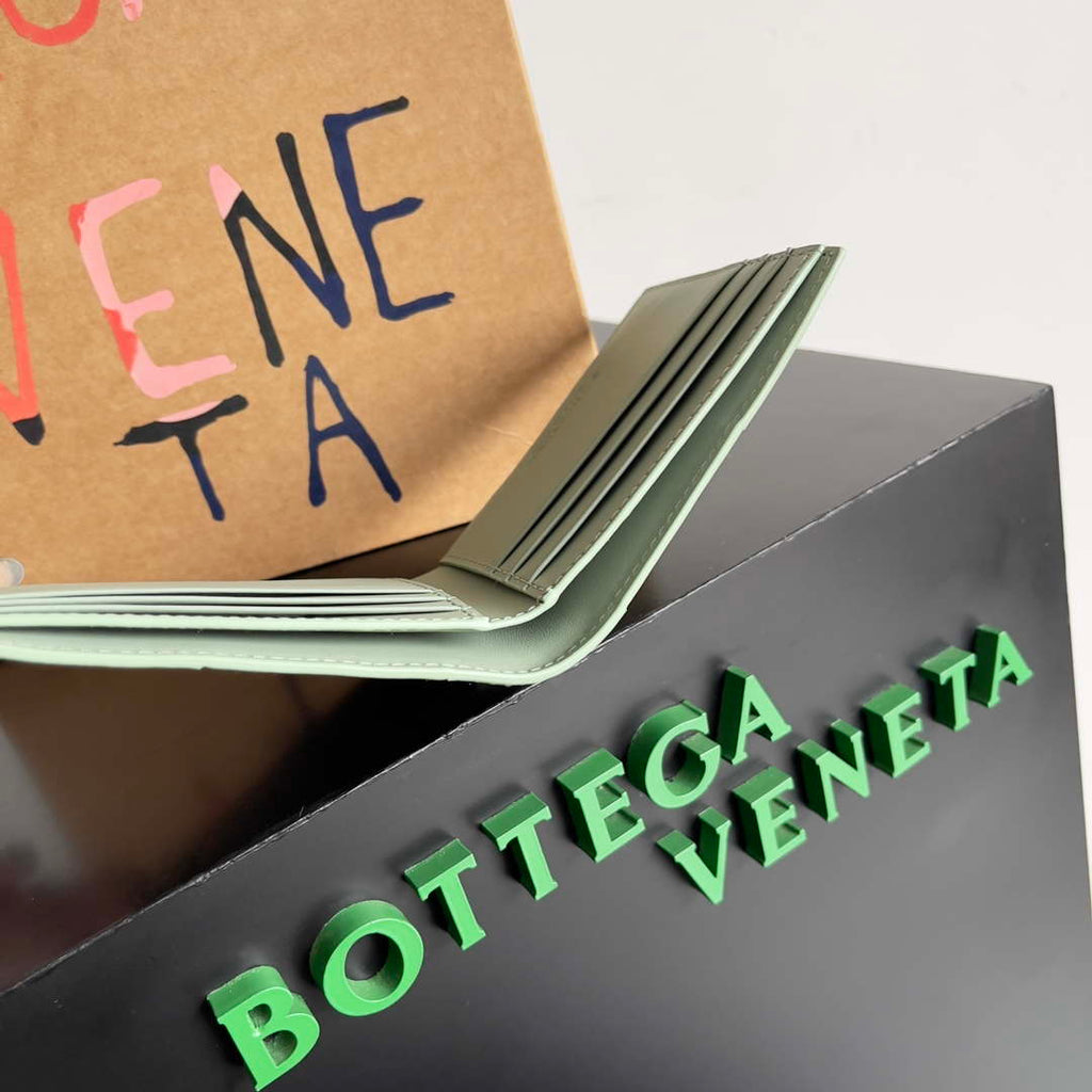 Bottega Veneta BV 740261 Bi-Fold Wallet With Coin Purse BV70077