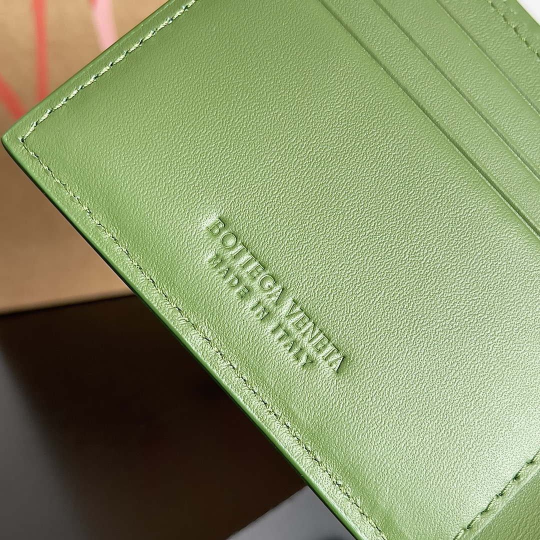 Bottega Veneta BV 740261 Bi-Fold Wallet With Coin Purse BV70078 - Default Title - View 8