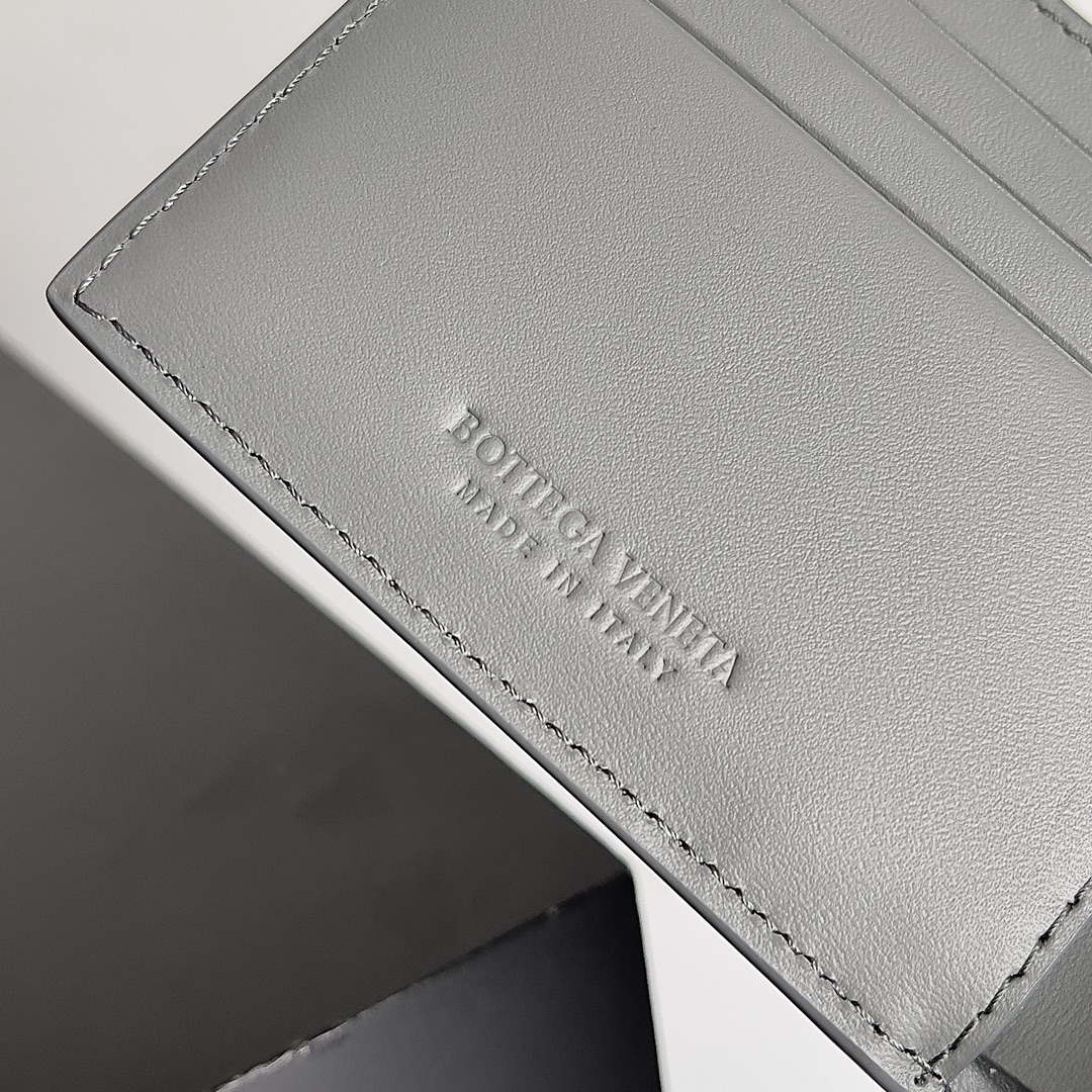 Bottega Veneta BV 740261 Bi-Fold Wallet With Coin Purse BV70080 - Default Title - View 7