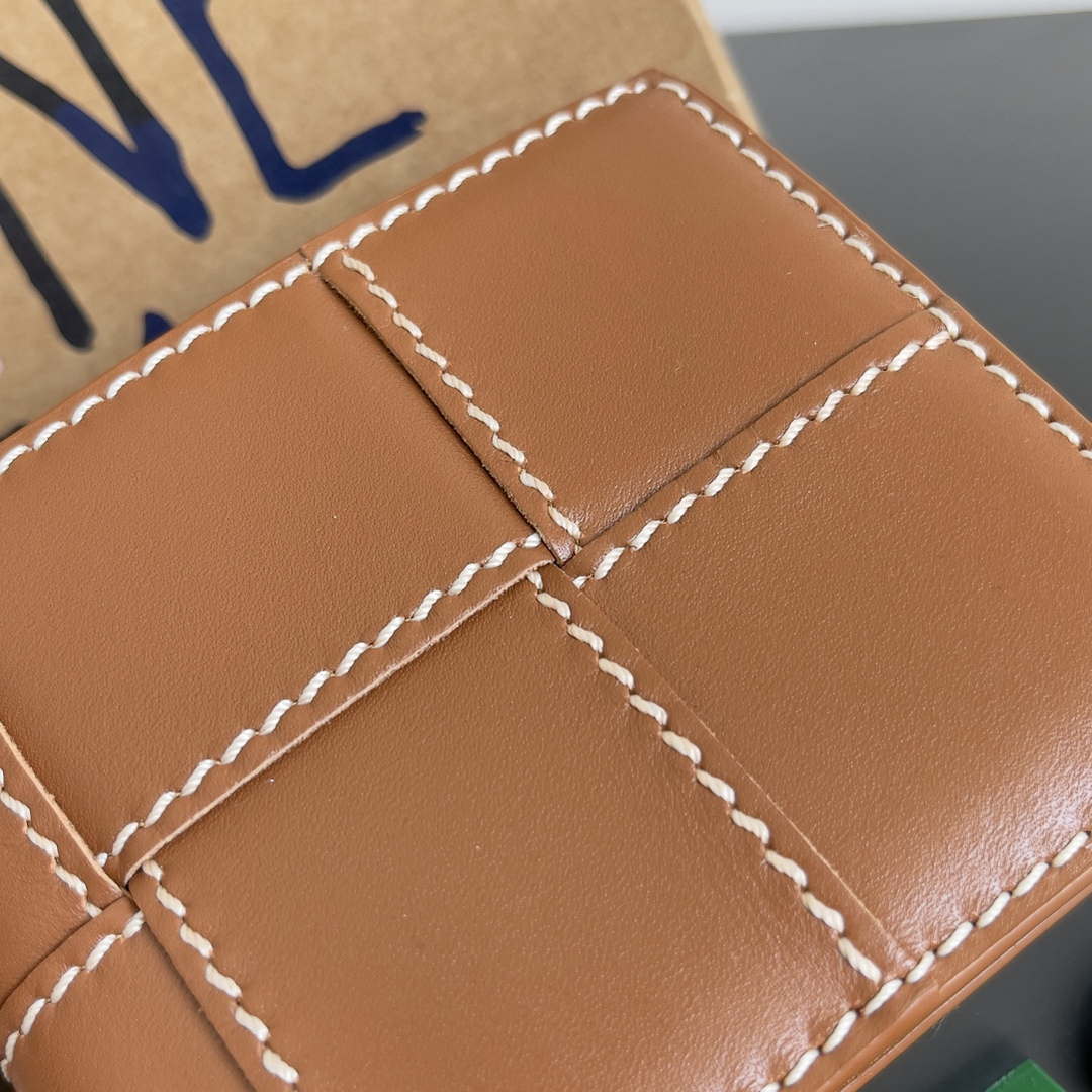 Bottega Veneta BV 740261 Bi-Fold Wallet With Coin Purse BV70083 - Default Title - View 3