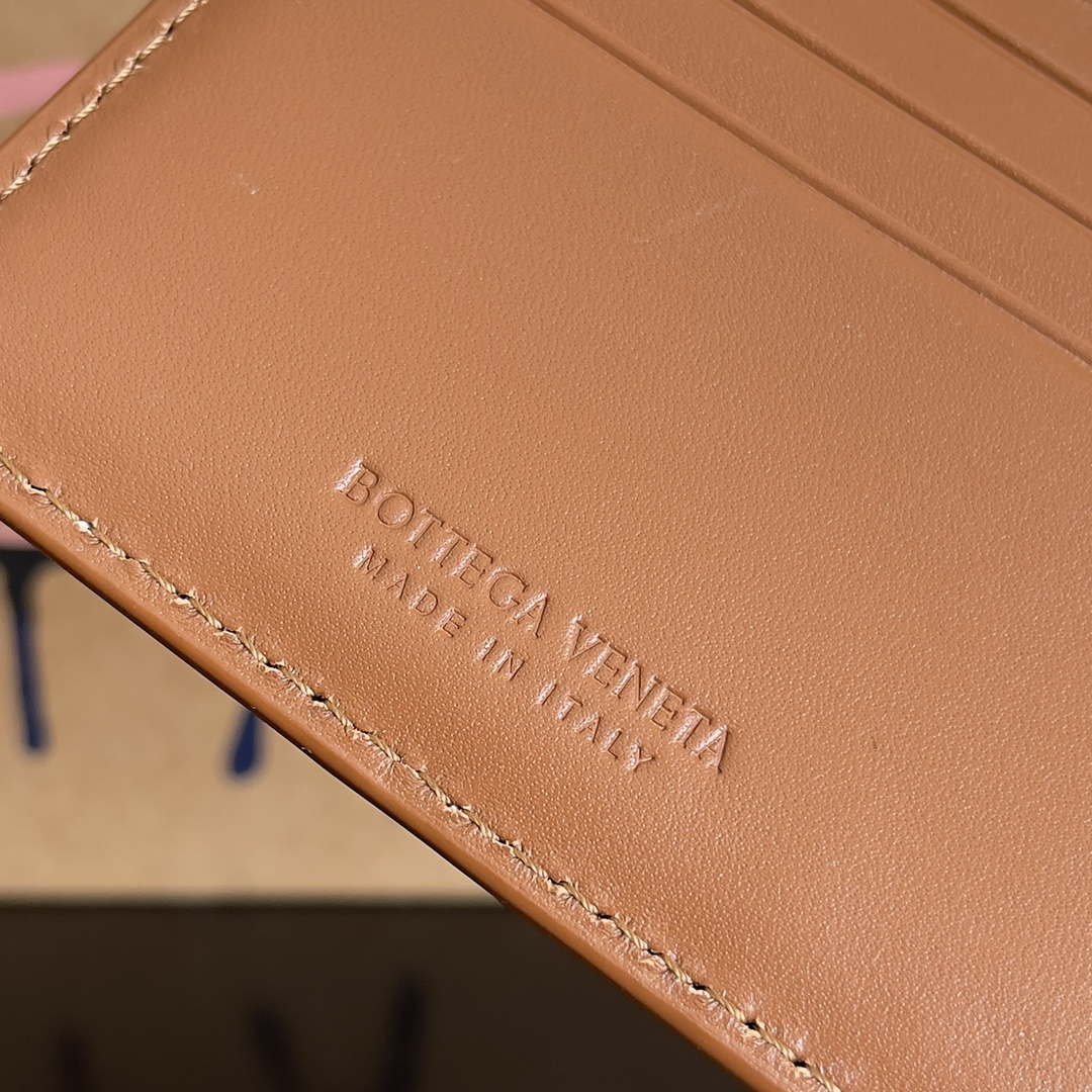 Bottega Veneta BV 740261 Bi-Fold Wallet With Coin Purse BV70083 - Default Title - View 8