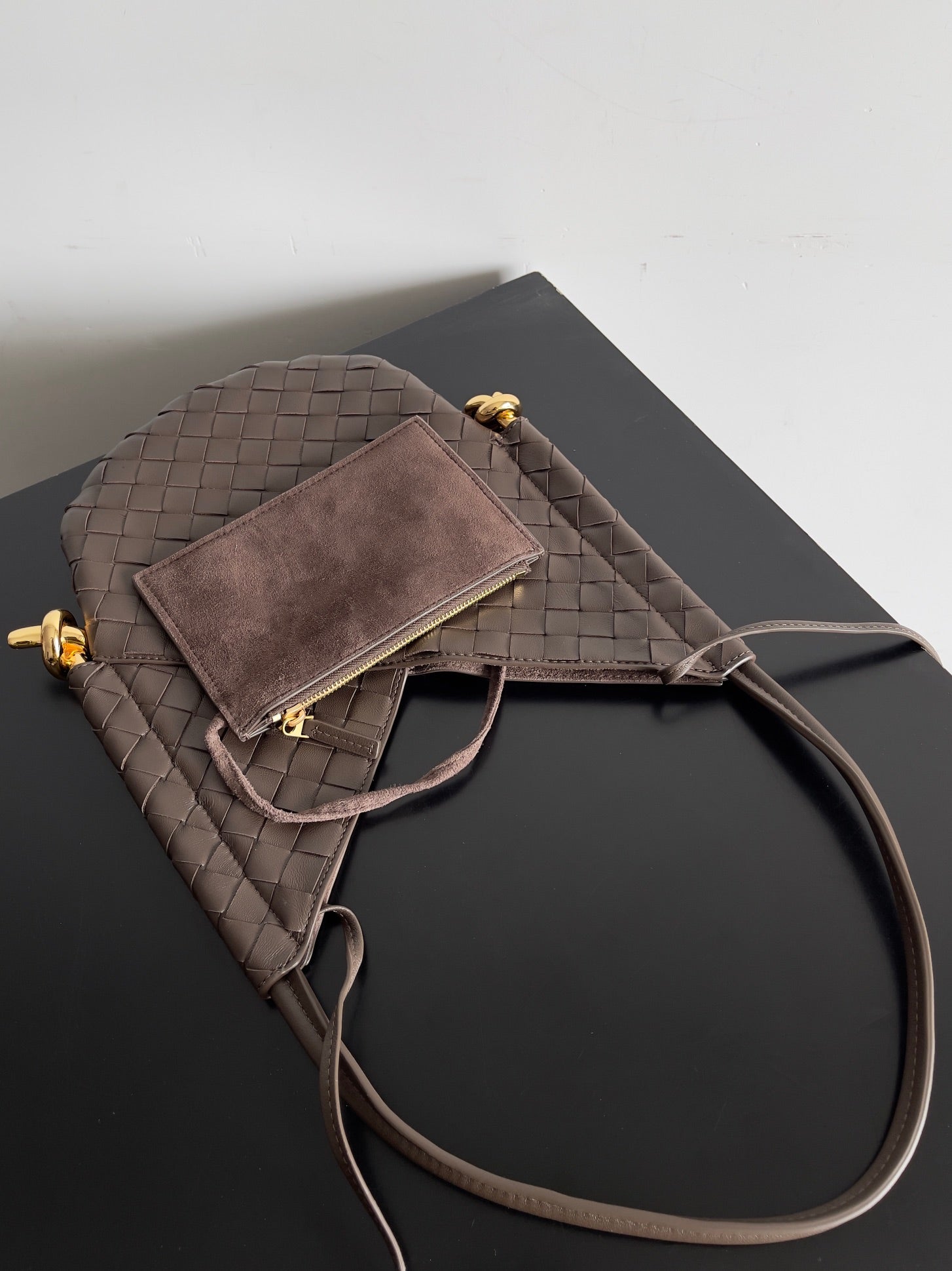 Bottega Veneta BV 740898VCPP19092 Small Solstice coffe Brown