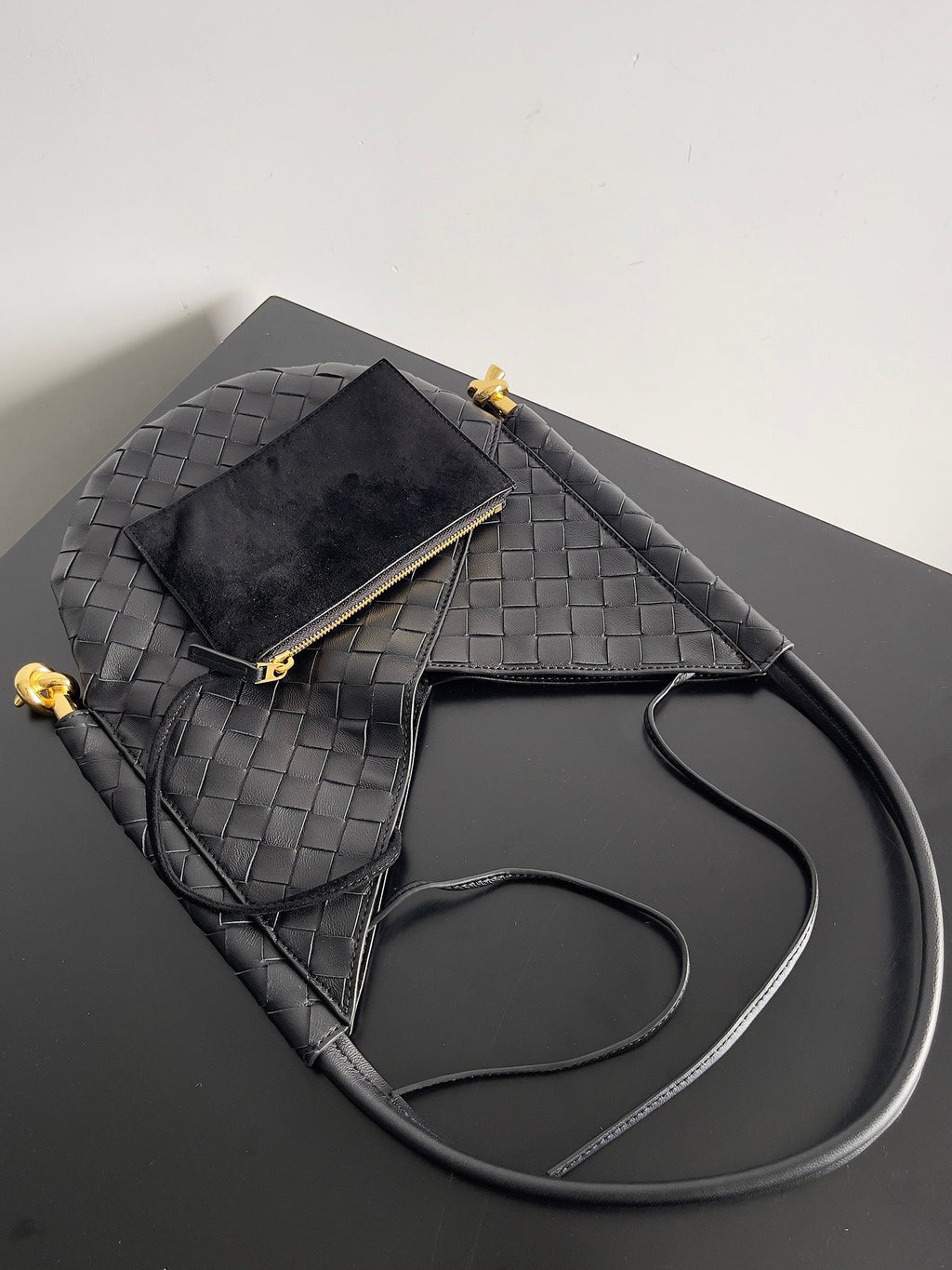 Bottega Veneta BV 740898VCPP19092 Small Solstice Black
