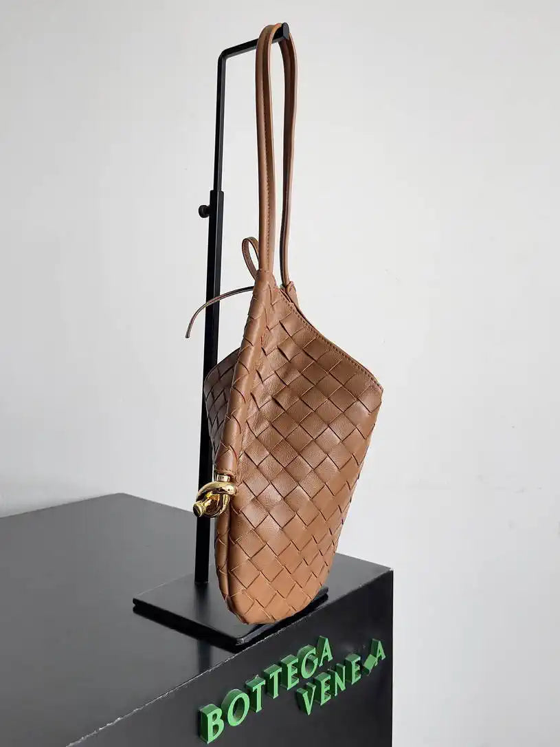 Bottega Veneta BV 740898VCPP19092 Small Solstice Brown