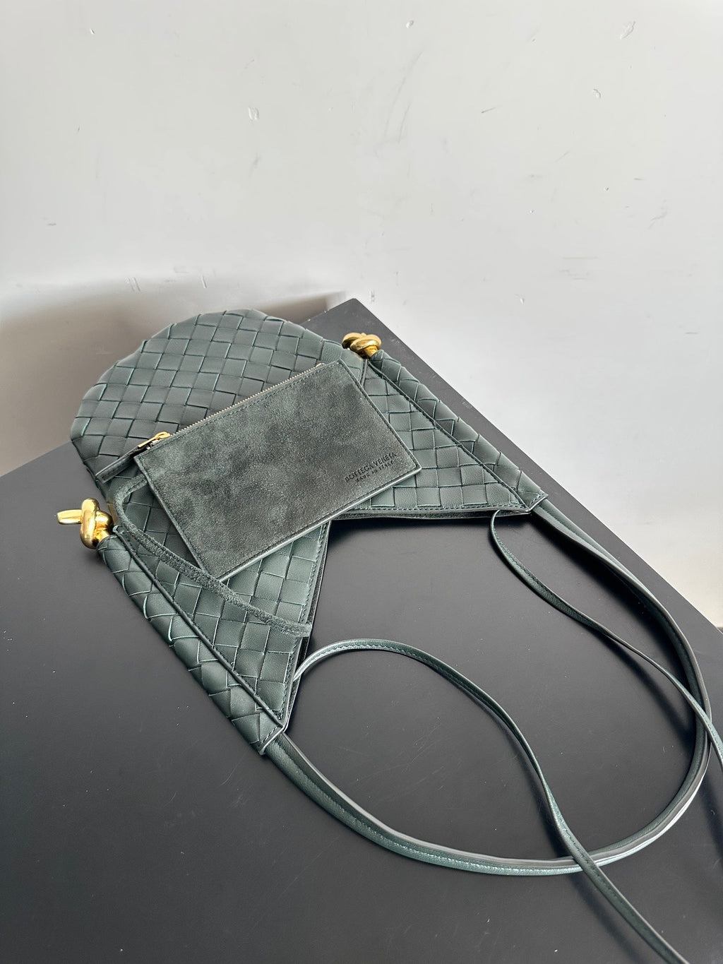 Bottega Veneta BV 740898VCPP19092 Small Solstice Dark Green