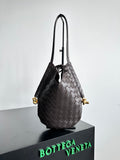 Bottega Veneta BV 740898VCPP19092 Small Solstice Dark Brown