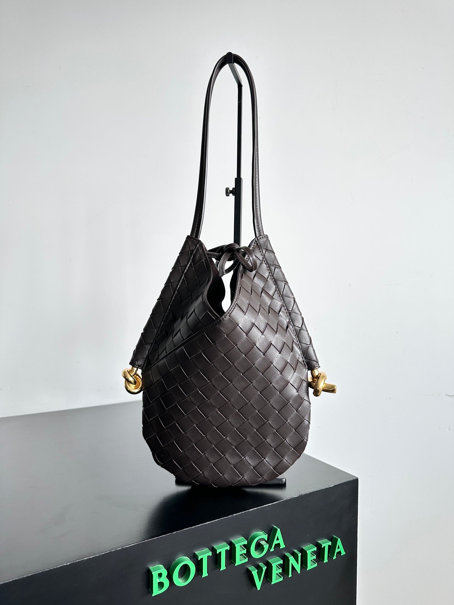Bottega Veneta BV 740898VCPP19092 Small Solstice Dark Brown