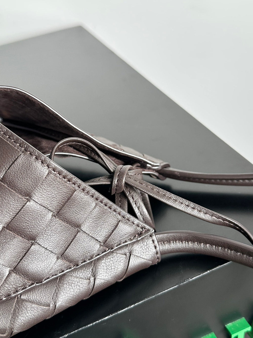 Bottega Veneta BV 740898VCPP19092 Small Solstice Dark Brown