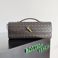 Bottega Veneta BV 741511 Long Clutch Andiamo With Handle Bv99012