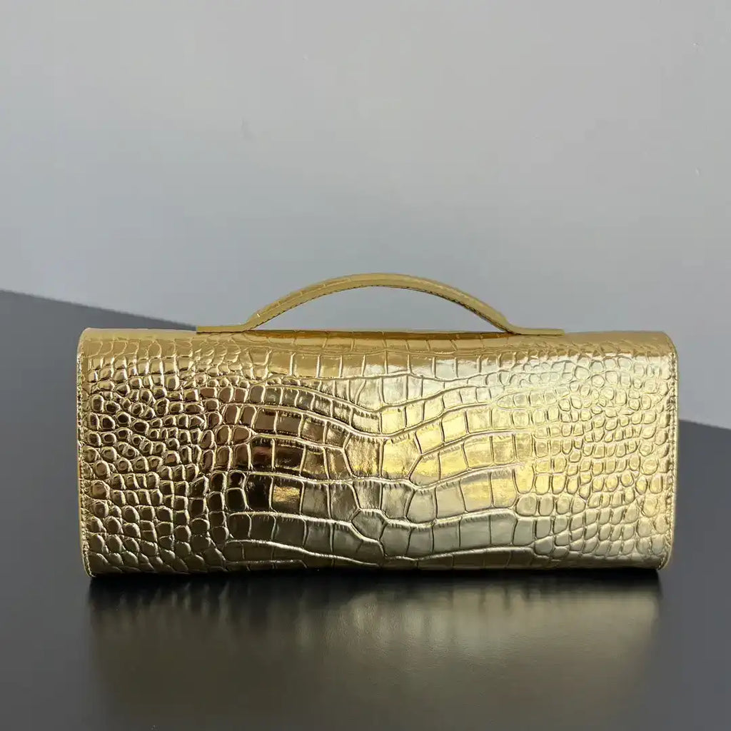 Bottega Veneta BV 741511 Long Clutch Andiamo With Handle Bv99013