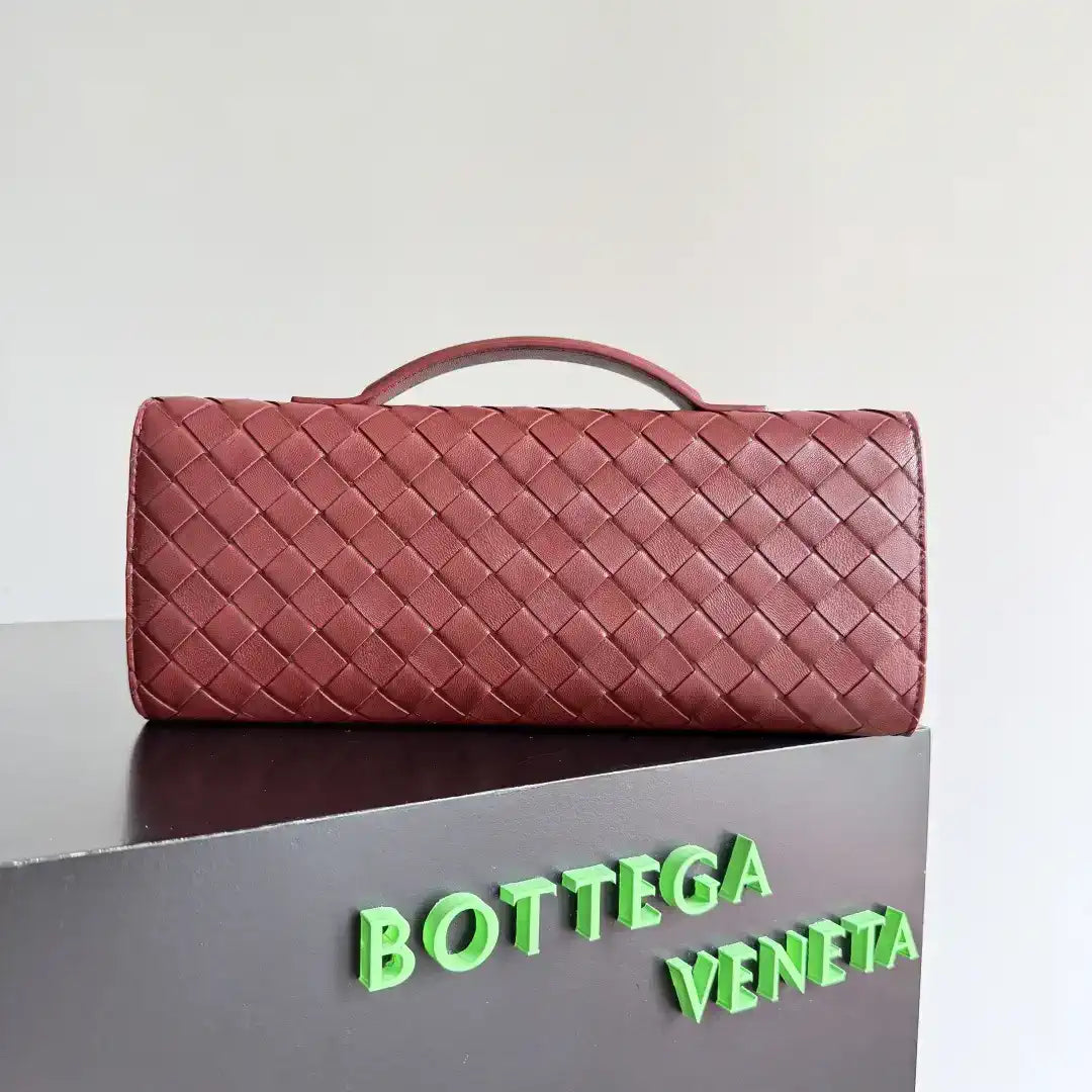 Bottega Veneta BV 741511 Long Clutch Andiamo With Handle Bv99004