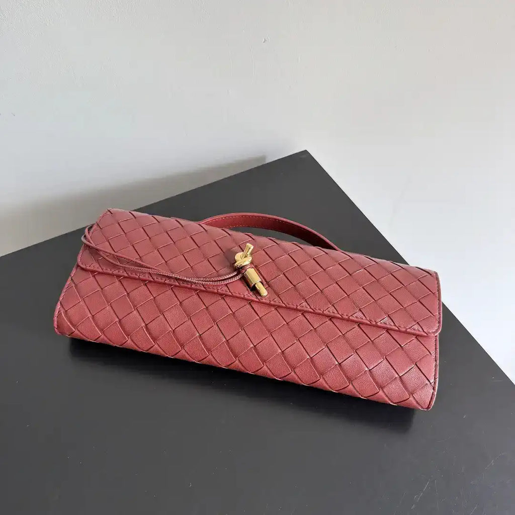 Bottega Veneta BV 741511 Long Clutch Andiamo With Handle Bv99004