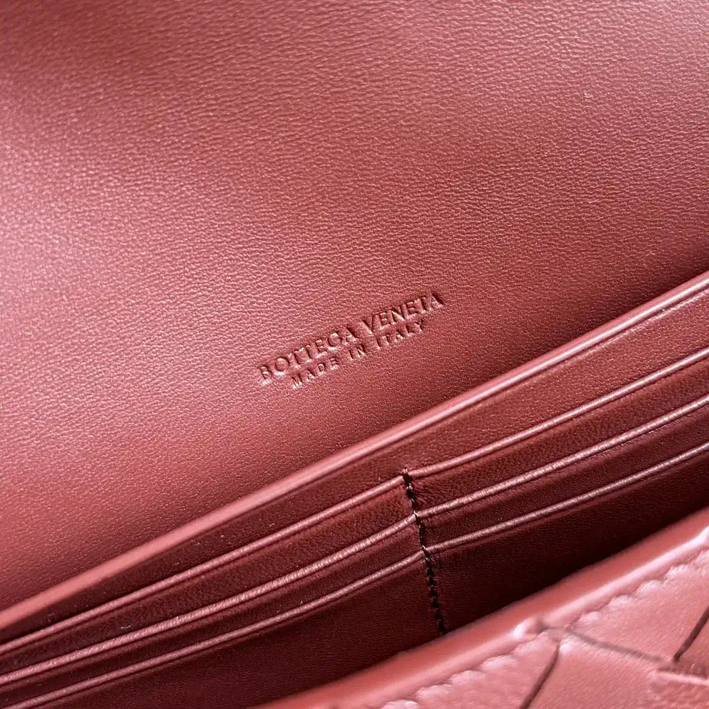 Bottega Veneta BV 741511 Long Clutch Andiamo With Handle Bv99004