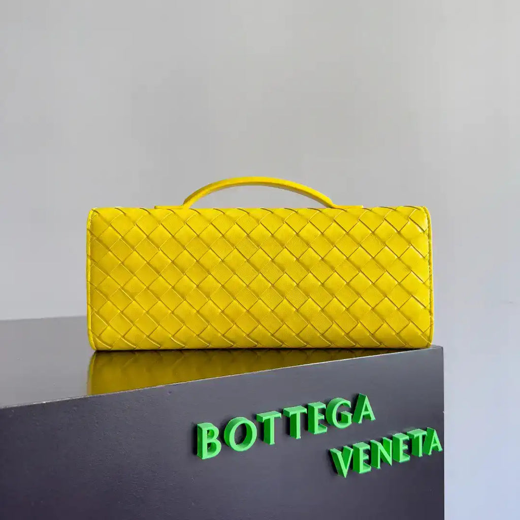 Bottega Veneta BV 741511 Long Clutch Andiamo With Handle Bv99007