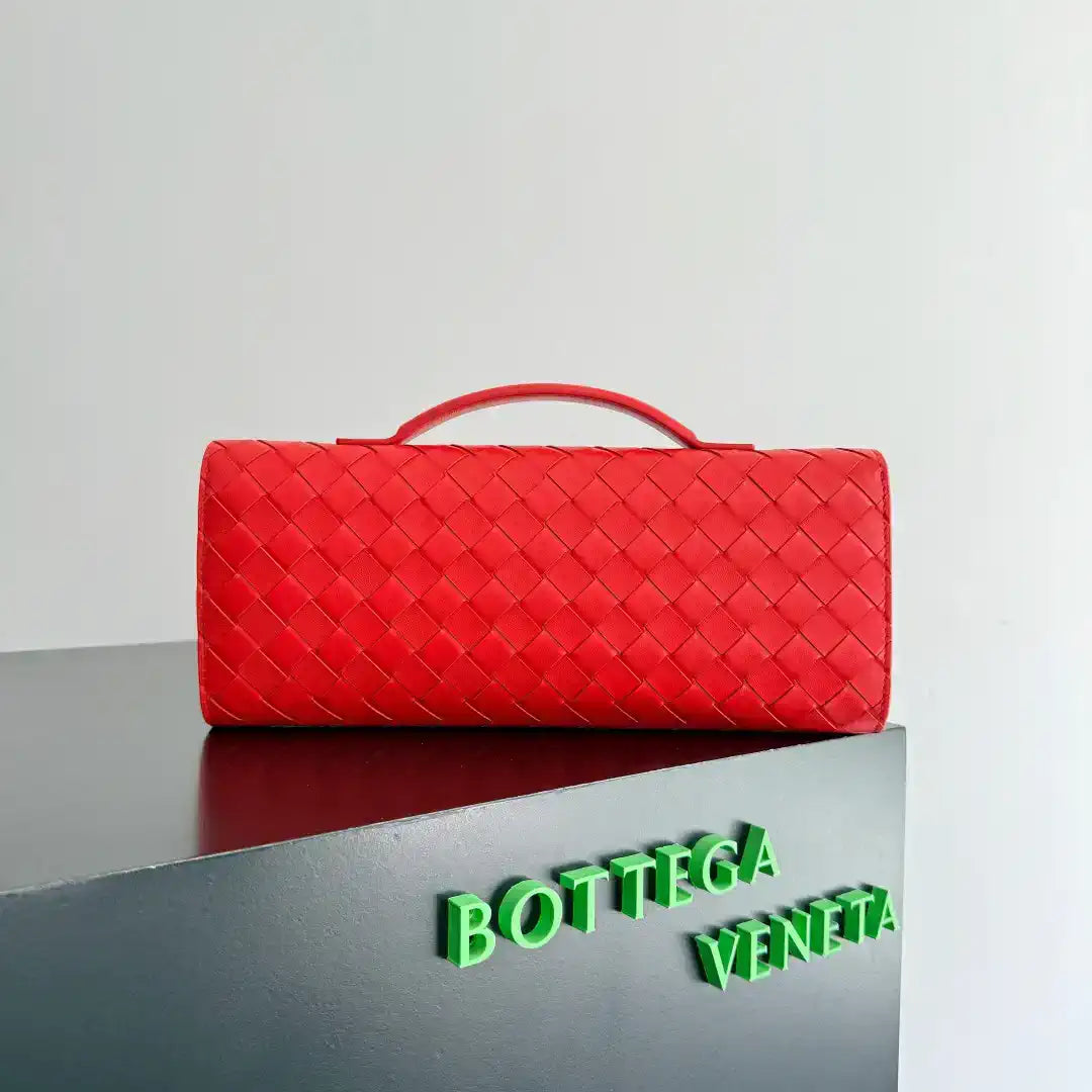 Bottega Veneta BV 741511 Long Clutch Andiamo With Handle Bv99006