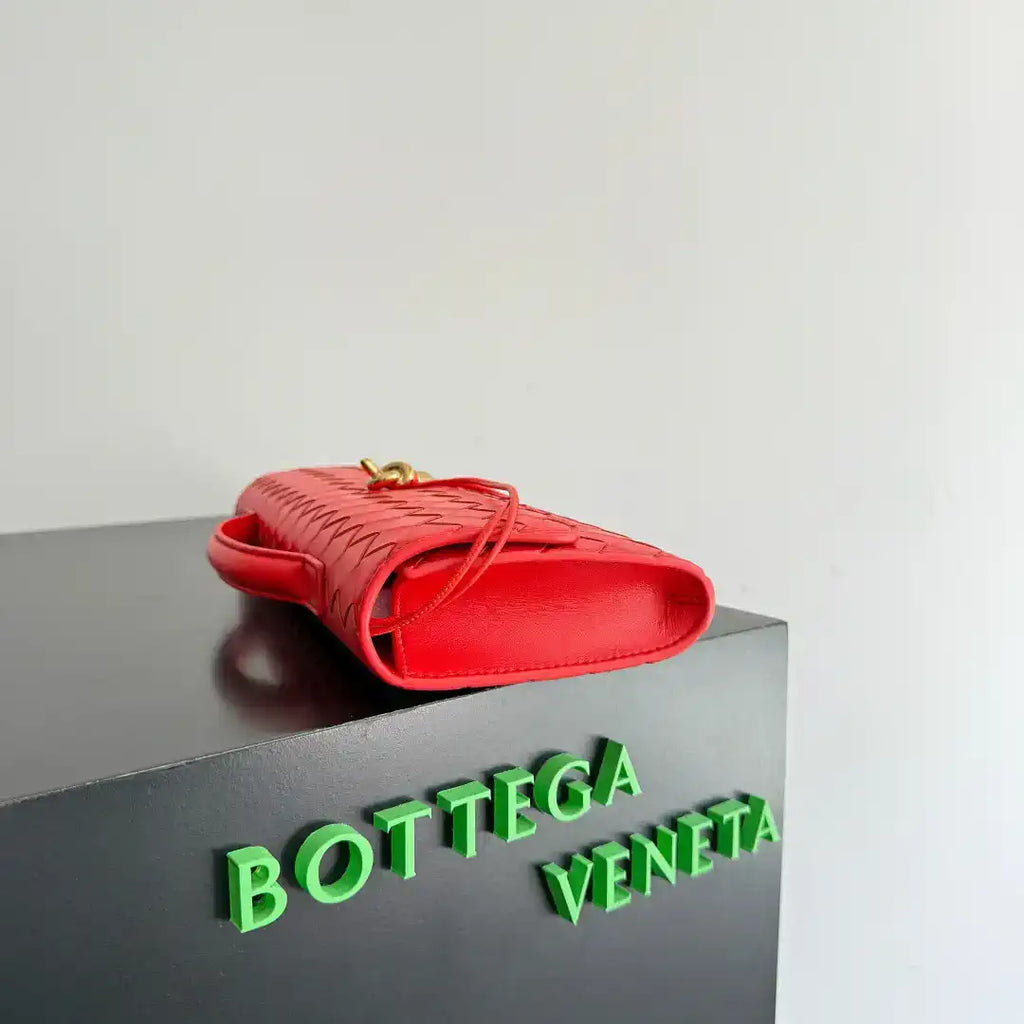 Bottega Veneta BV 741511 Long Clutch Andiamo With Handle Bv99006