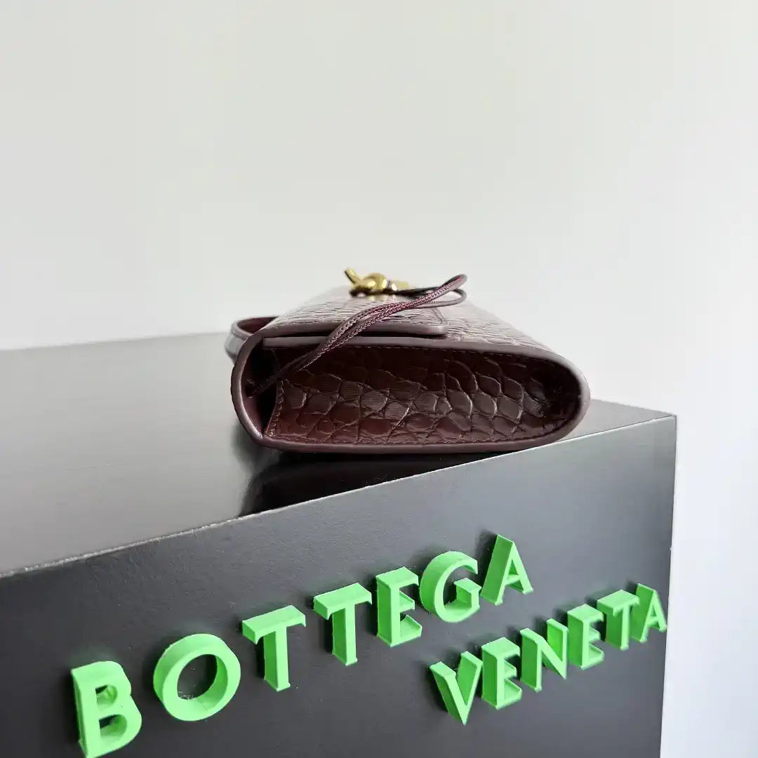 Bottega Veneta BV 741511 Long Clutch Andiamo With Handle Bv99008
