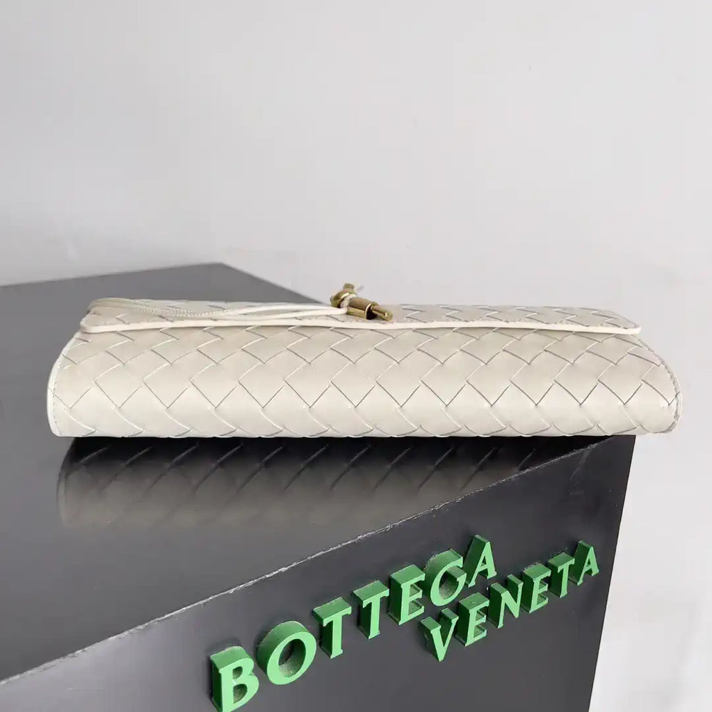 Bottega Veneta BV 741511 Long Clutch Andiamo With Handle Bv99009