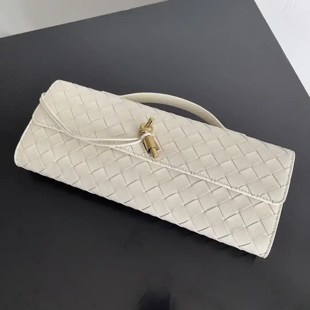 Bottega Veneta BV 741511 Long Clutch Andiamo With Handle Bv99009