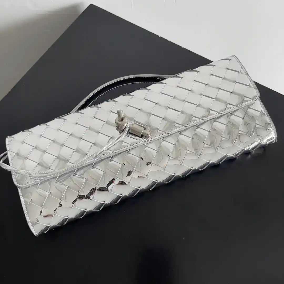 Bottega Veneta BV 741511 Long Clutch Andiamo With Handle Bv99010