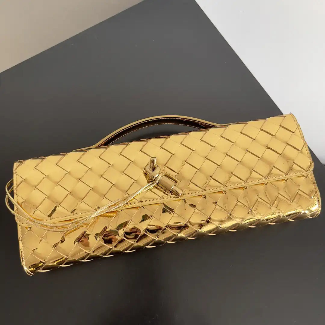 Bottega Veneta BV 741511 Long Clutch Andiamo With Handle Bv99011