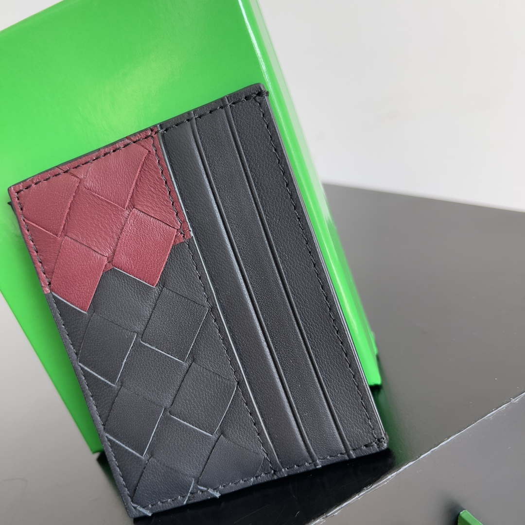 Bottega Veneta BV 743209 Intrecciato Credit Card Case bv70010 - Default Title - View 2