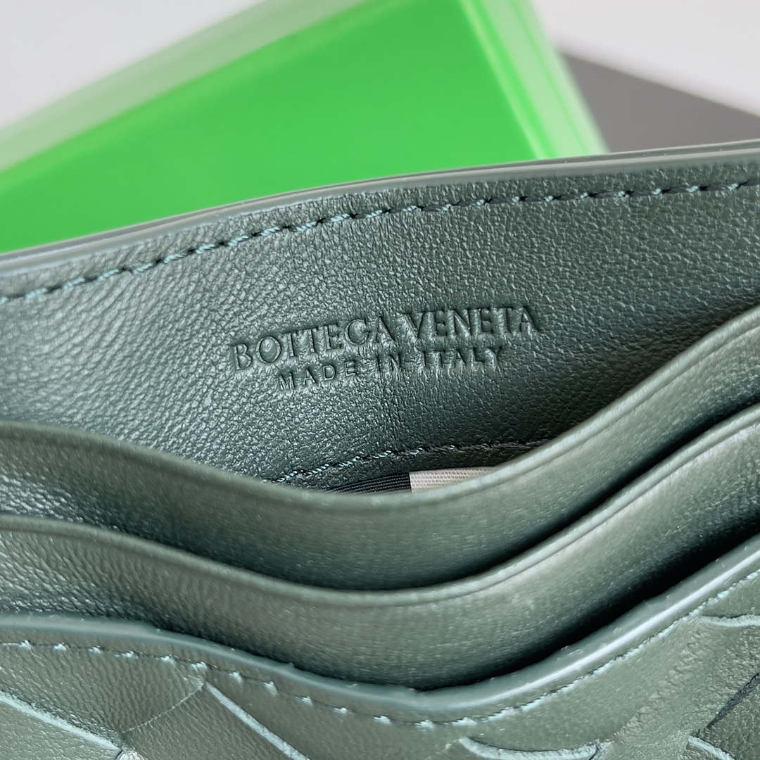 Bottega Veneta BV 743209 Intrecciato Credit Card Case bv70013 - Default Title - View 4