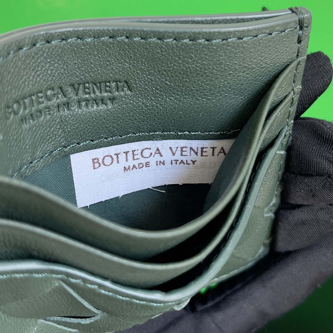 Bottega Veneta BV 743209 Intrecciato Credit Card Case bv70013 - Default Title - View 5