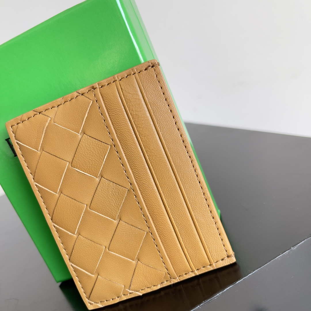 Bottega Veneta BV 743209 Intrecciato Credit Card Case bv70014 - Default Title - View 2