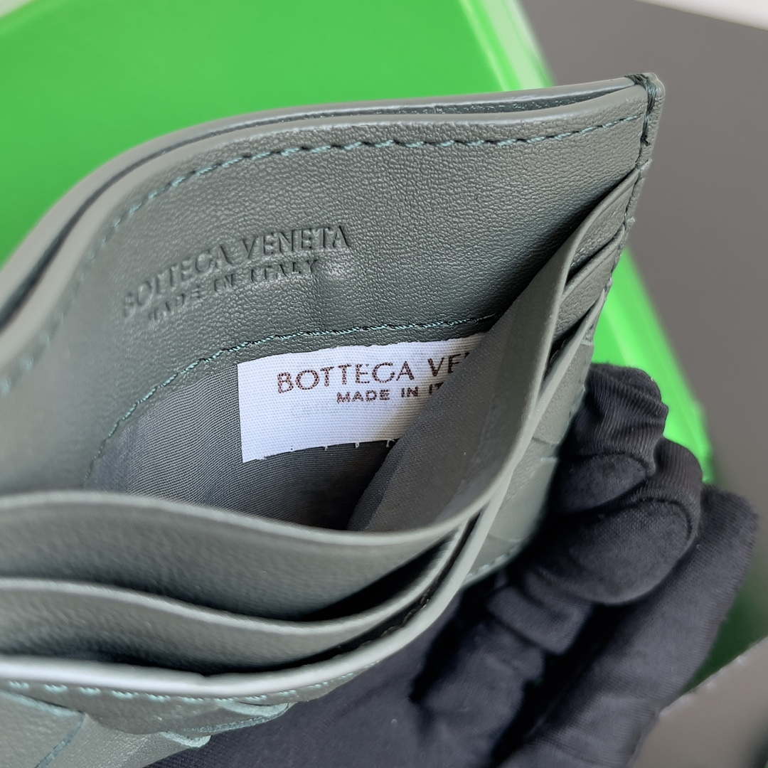Bottega Veneta BV 743209 Intrecciato Credit Card Case bv70015 - Default Title - View 5