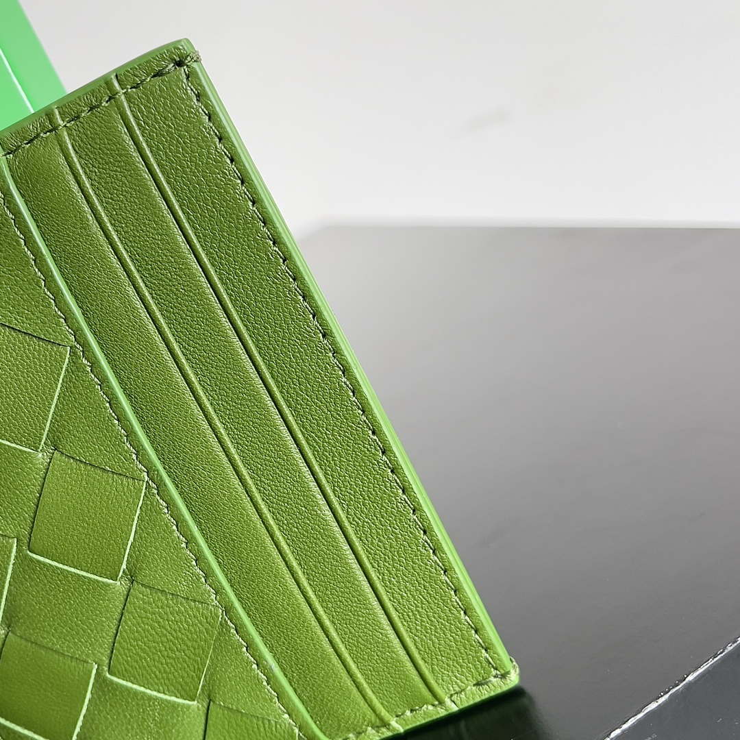 Bottega Veneta BV 743209 Intrecciato Credit Card Case bv70016 - Default Title - View 2