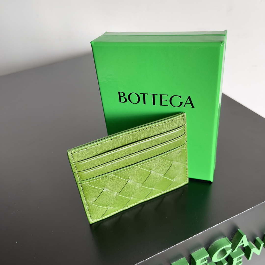 Bottega Veneta BV 743209 Intrecciato Credit Card Case bv70016 - Default Title - View 4