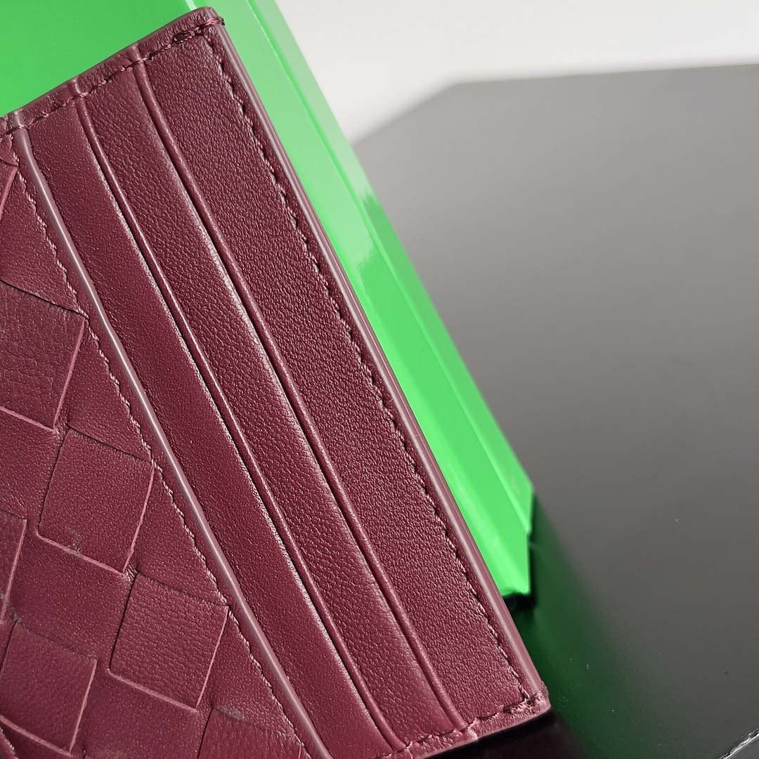 Bottega Veneta BV 743209 Intrecciato Credit Card Case bv70018 - Default Title - View 2