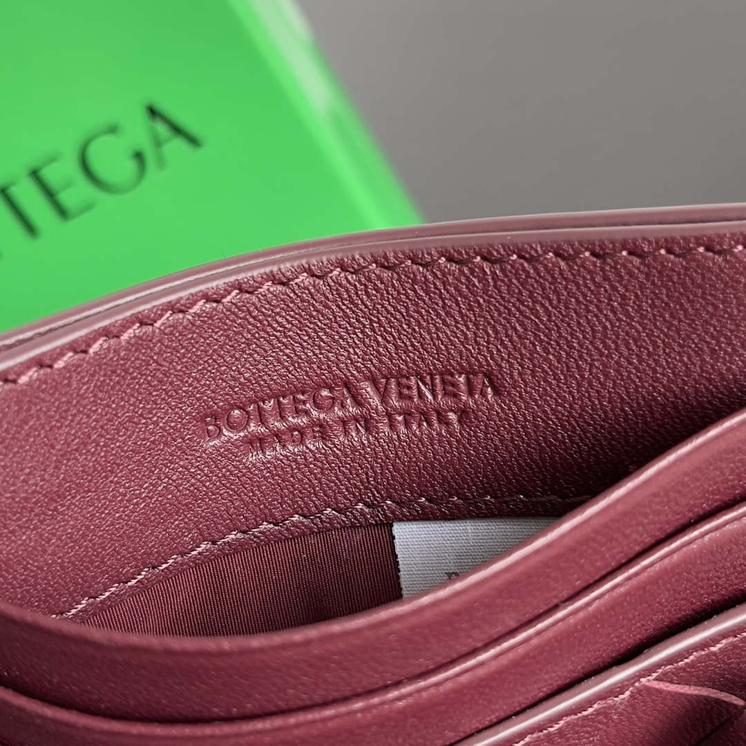Bottega Veneta BV 743209 Intrecciato Credit Card Case bv70018 - Default Title - View 3