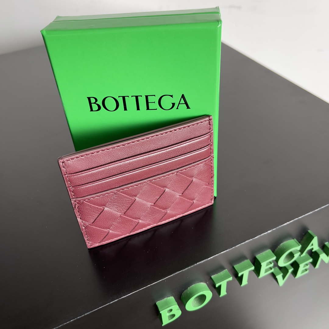 Bottega Veneta BV 743209 Intrecciato Credit Card Case bv70018 - Default Title - View 4